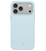 Magsafe Калъф за iPhone 17 Pro, Spigen Silicone Fit Case, Син (2)