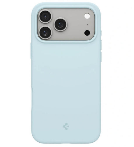 Magsafe Калъф за iPhone 17 Pro, Spigen Silicone Fit Case, Син (2)
