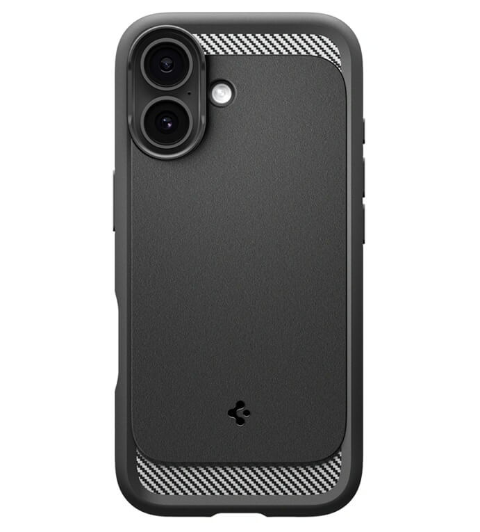 MagSafe Калъф за iPhone 17, Spigen Rugged Armor Case, Черен (2)