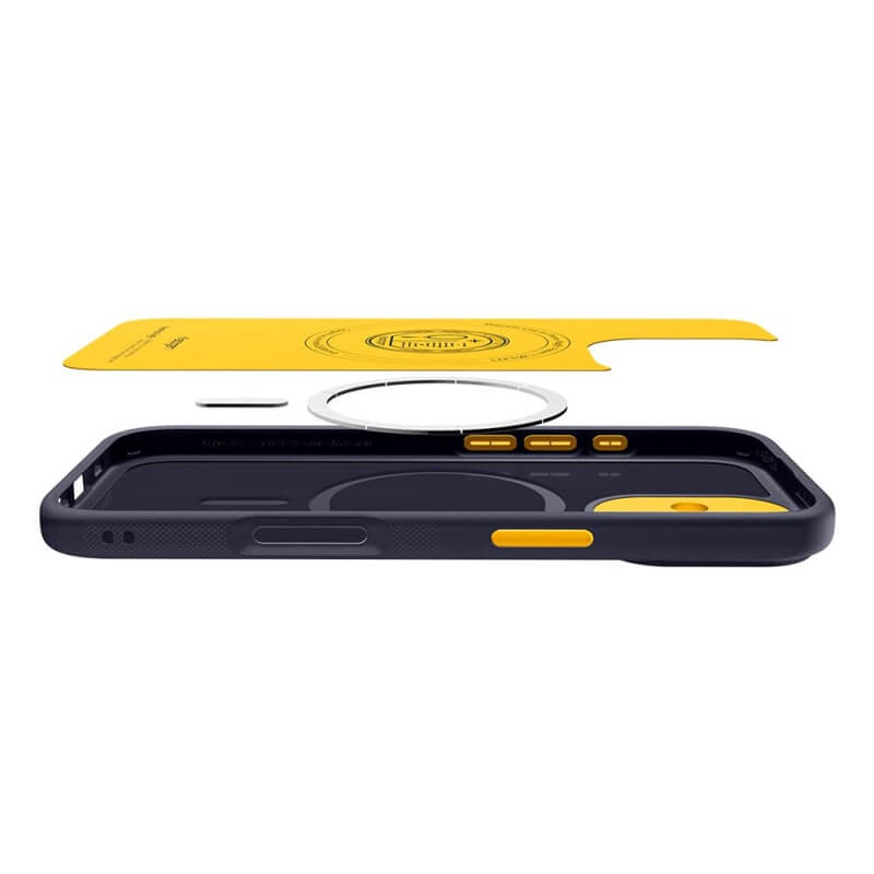 Magsafe Калъф за iPhone 17, Spigen Nano Pop Case, Син (8)