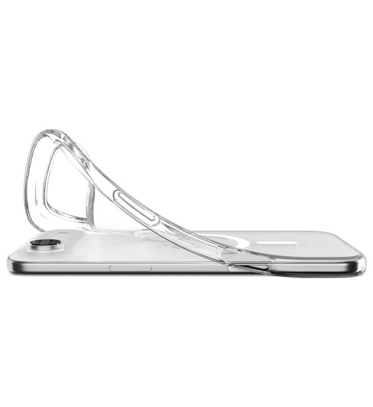 Magsafe Силиконов Калъф за iPhone Air, Spigen Liquid Crystal Case, Прозрачен (6)
