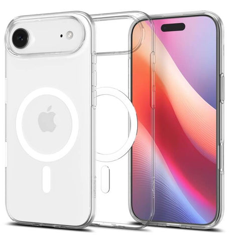 Magsafe Силиконов Калъф за iPhone Air, Spigen Liquid Crystal Case, Прозрачен