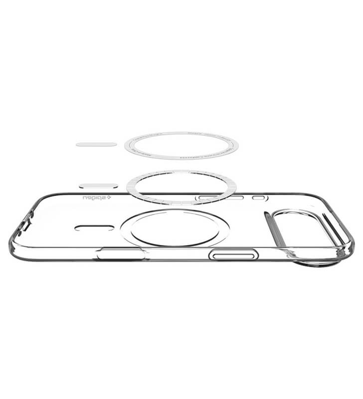 Magsafe Силиконов Калъф за iPhone Air, Spigen Liquid Crystal Case, Прозрачен (5)