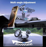 Magsafe Стойка за Кола, Ugreen Dashboard Car Mount, Черен (6)