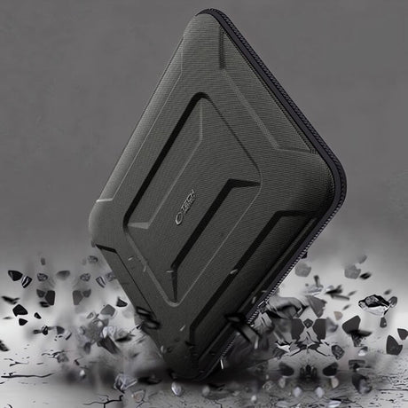 Противоударен Калъф за Лаптоп 15-16", Tech-Protect Rnger-X Tactical HardCase, Черен (7)