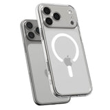 Magsafe Калъф за iPhone 17 Pro, Spigen Ultra Hybrid Case, Бял (4)