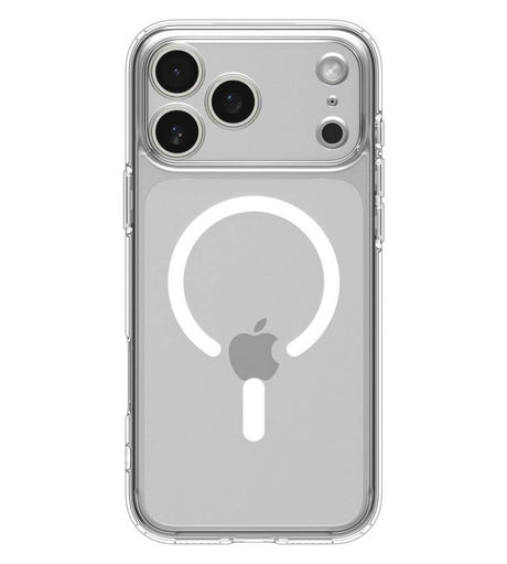 Magsafe Калъф за iPhone 17 Pro Max, Spigen Ultra Hybrid Case, Бял (2)