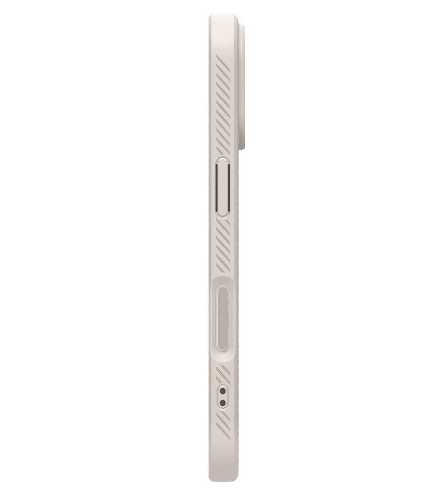 Противоударен Калъф за iPhone 17, Spigen Liquid Air Case, Бежов (5)