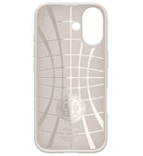 Противоударен Калъф за iPhone 17, Spigen Liquid Air Case, Бежов (8)