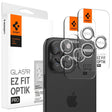 Протектор за Камерата на iPhone 17 Pro, Spigen EZ Fit Optik Pro Glass tR 2бр., Прозрачен
