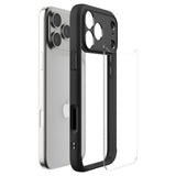 Противоударен Калъф за iPhone 17 Pro Max, Spigen Ultra Hybrid Case, Черен (6)