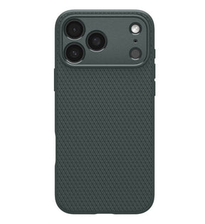 Противоударен Калъф за iPhone 17 Pro Max, Spigen Liquid Air Case, Зелен