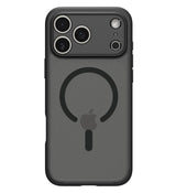 Magsafe Противоударен Калъф за iPhone 17 Pro Max, Spigen Ultra Hybrid Frost Case, Черен