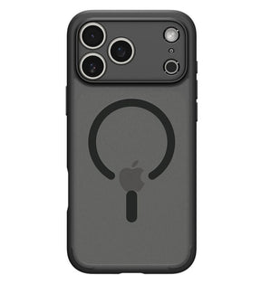 Magsafe Противоударен Калъф за iPhone 17 Pro Max, Spigen Ultra Hybrid Frost Case, Черен