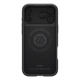 Magsafe Калъф с Камерен Предпазител за iPhone 17 Pro Max, Spigen Optik Armor Case, Черен (3)
