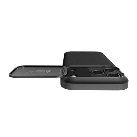 Magsafe Калъф с Камерен Предпазител за iPhone 17 Pro Max, Spigen Optik Armor Case, Черен (11)