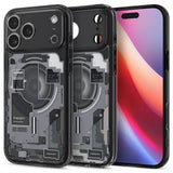Magsafe Калъф за iPhone 17 Pro Max, Spigen Zero One Ultra Hybrid Case, Черен (7)