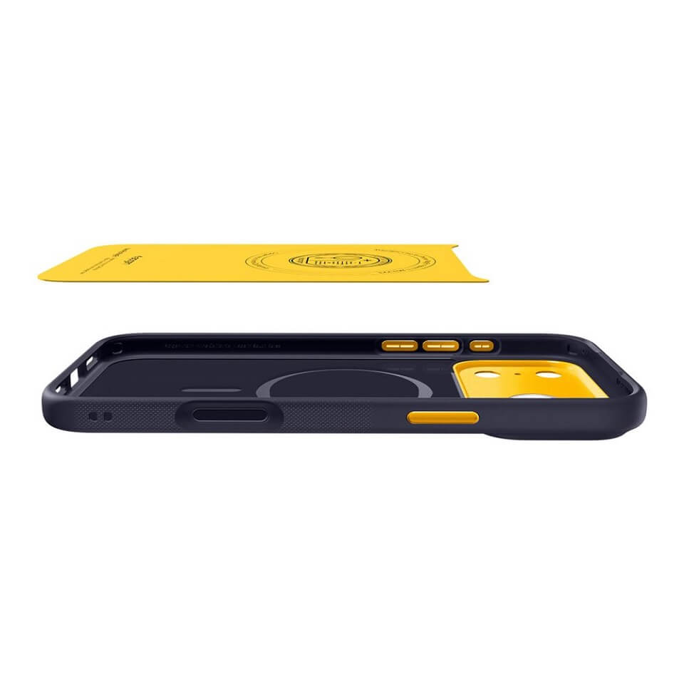 Magsafe Калъф за iPhone 17 Pro Max, Spigen Nano Pop Case, Син (8)