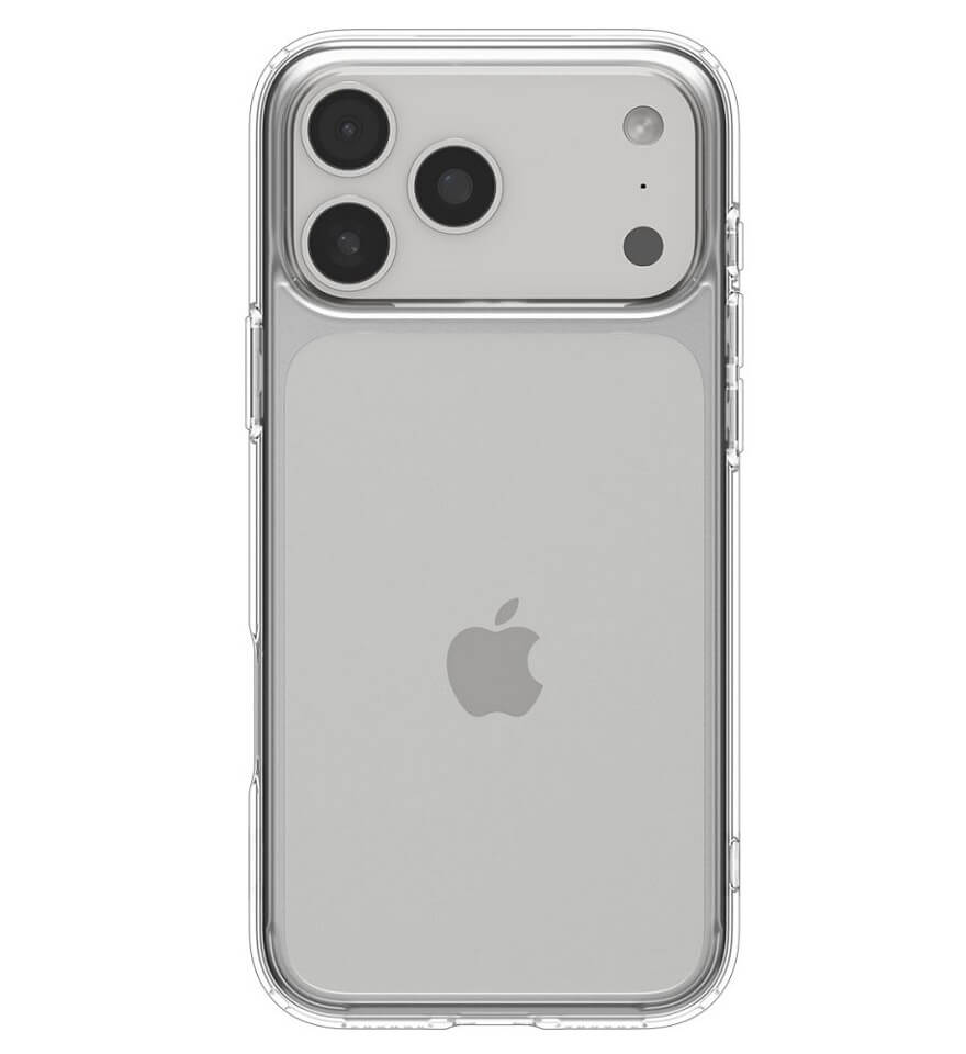 Противоударен Калъф за iPhone 17 Pro, Spigen Ultra Hybrid Case, Прозрачен