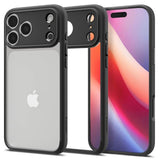 Противоударен Калъф за iPhone 17 Pro, Spigen Ultra Hybrid Case, Черен (7)