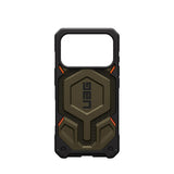 Magsafe Противоударен Калъф за iPhone 17 Pro, UAG Monarch Pro Kevlar Case Element Green, Зелен (5)