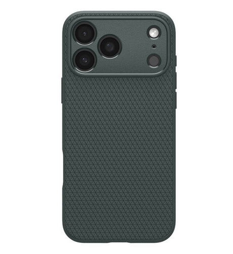 Противоударен Калъф за iPhone 17 Pro, Spigen Liquid Air Case, Зелен (2)
