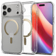 Magsafe Противоударен Калъф за iPhone 17 Pro, Spigen Ultra Hybrid Case, Златист