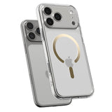 Magsafe Противоударен Калъф за iPhone 17 Pro, Spigen Ultra Hybrid Case, Златист (5)