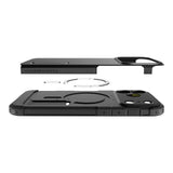 MagSafe Противоударен Калъф за iPhone 17 Pro, Spigen Tough Armor T Case, Черен (7)