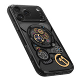 Magsafe Калъф за iPhone 17 Pro, Spigen c11 Chronos Ultra Hybrid T Mag Case, Черен (7)