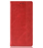 Калъф от Естествена Кожа за Huawei P30 Lite, Retro Leather Wallet Case, Червен