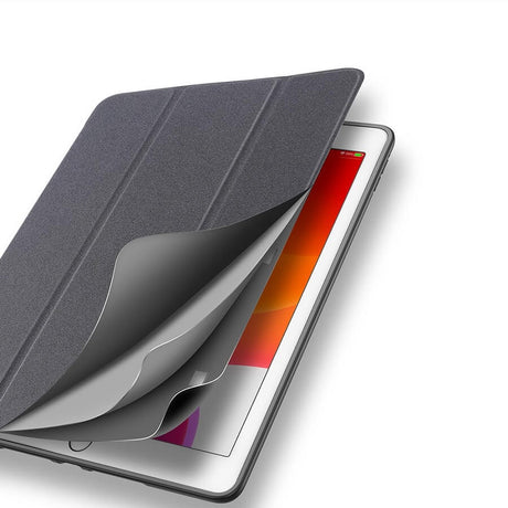 Калъф с Pen Поставка за iPad 9/ 8/ 7 10.2", Dux Ducis Domo Case, Черен (2)