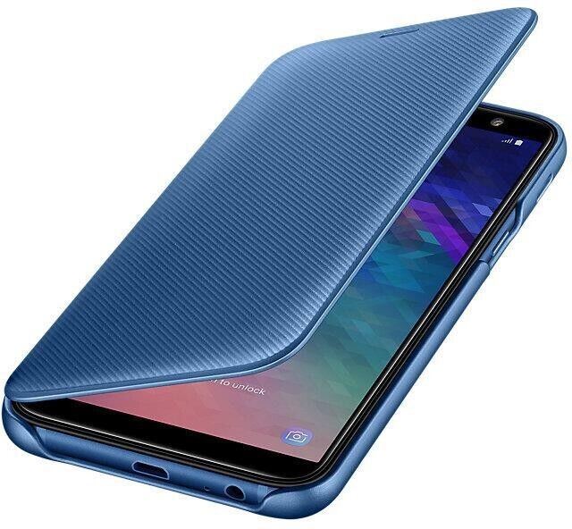 Оригинален Калъф за Samsung A6 2018 Book Case Ef-Wa600cle, Син (3)