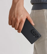 Magsafe Калъф за Samsung Z Fold 7, Pitaka Edge Black-Gray Case, Черен (6)