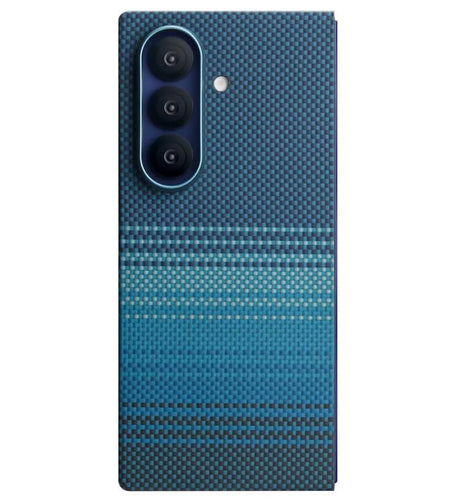 Magsafe Калъф за Samsung Z Fold 7, Pitaka Edge Moonrise Case, Син (2)