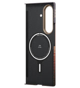 Magsafe Калъф за Samsung Z Fold 7, Pitaka Edge Sunset Case, Кафяв (4)