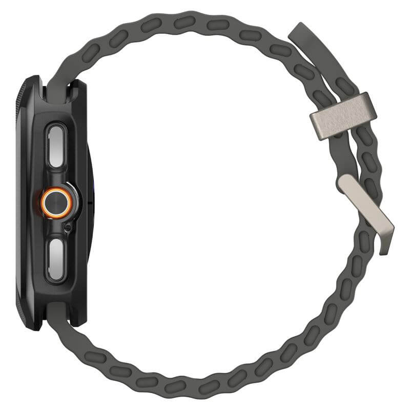 Калъф за Samsung Watch 8 Classic 46 mm, Spigen Liquid Air Case, Черен (6)