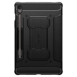 Противоударен Калъф за Samsung Tab S10 FE Plus 13.1", Spigen Rugged Armor Pro Case, Черен (2)