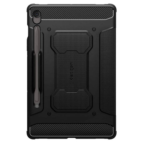 Противоударен Калъф за Samsung Tab S10 FE Plus 13.1", Spigen Rugged Armor Pro Case, Черен (2)