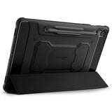 Противоударен Калъф за Samsung Tab S10 FE Plus 13.1", Spigen Rugged Armor Pro Case, Черен (6)