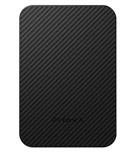Magsafe Външна Батерия, Pitaka Aramid Magnetic 5000mAh Qi2 Black/Gray, Черен (2)