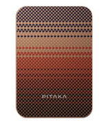 Magsafe Външна Батерия, Pitaka Aramid Magnetic 5000mAh Qi2 Sunset, Кафяв (2)