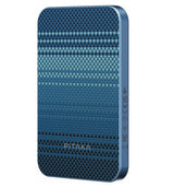 Magsafe Външна Батерия, Pitaka Aramid Magnetic 5000mAh Qi2 Moonrise, Син (3)