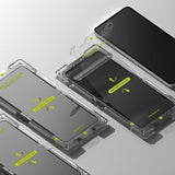 Протектор за Samsung Z Flip 7, Ringke Dual Easy Pro Film Glass 2бр., Прозрачен (5)