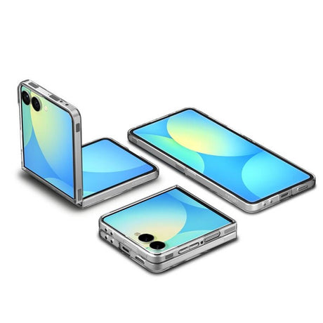 Magsafe Тънък Калъф за Samsung Z Flip 7, Spigen AirSkin Case, Прозрачен (10)