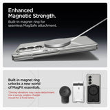 Magsafe Тънък Калъф за Samsung Z Fold 7, Spigen AirSkin Case, Прозрачен (5)
