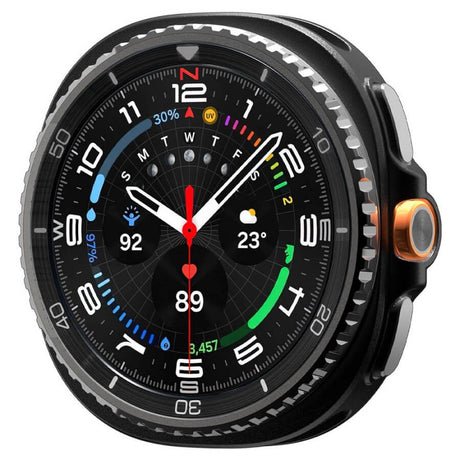 Калъф за Samsung Watch 8 Classic 46 mm, Spigen Rugged Armor Case, Черен (10)