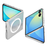Magsafe Тънък Калъф за Samsung Z Flip 7, Spigen AirSkin Case, Прозрачен (5)