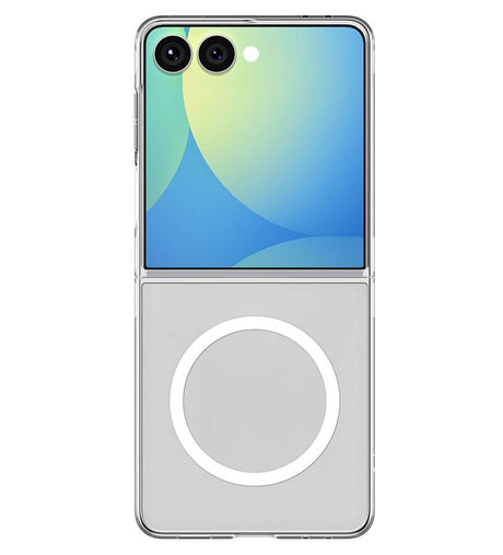 Magsafe Тънък Калъф за Samsung Z Flip 7, Spigen AirSkin Case, Прозрачен (2)