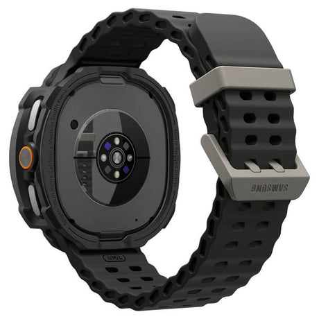 Калъф за Samsung Watch 8 Classic 46 mm, Spigen Rugged Armor Case, Черен (5)
